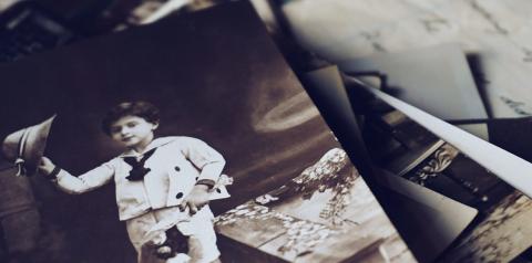 old photographs and letters