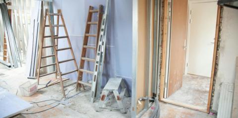 remodel work in progress