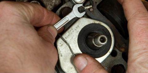 wrenching on a small motor